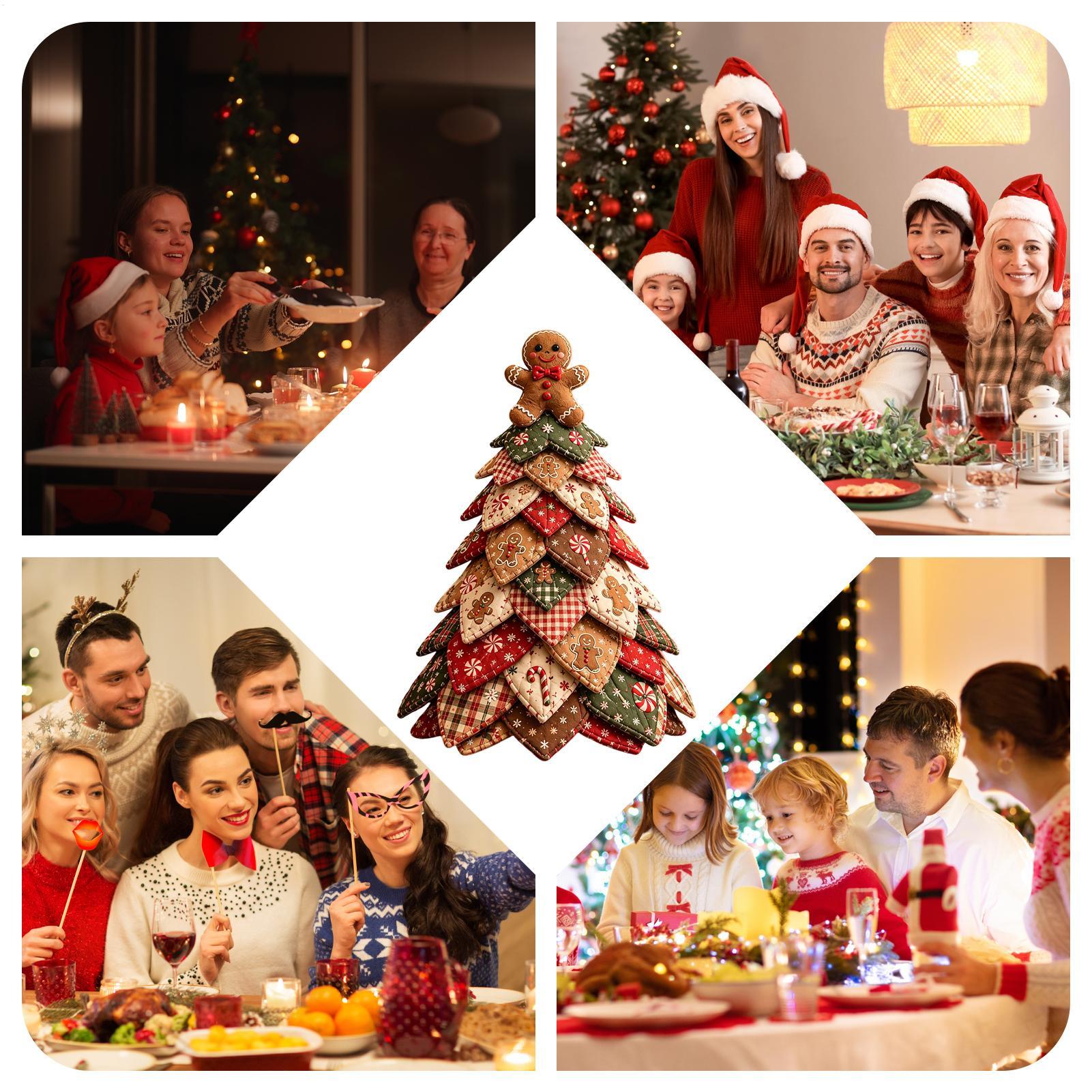 Art Craft Room - DIY Geknoopte Kerstboomset 3D Gelaagde Kunst