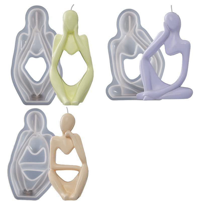 Art Craft Description - AA73 3 stuks Art Thinker siliconen