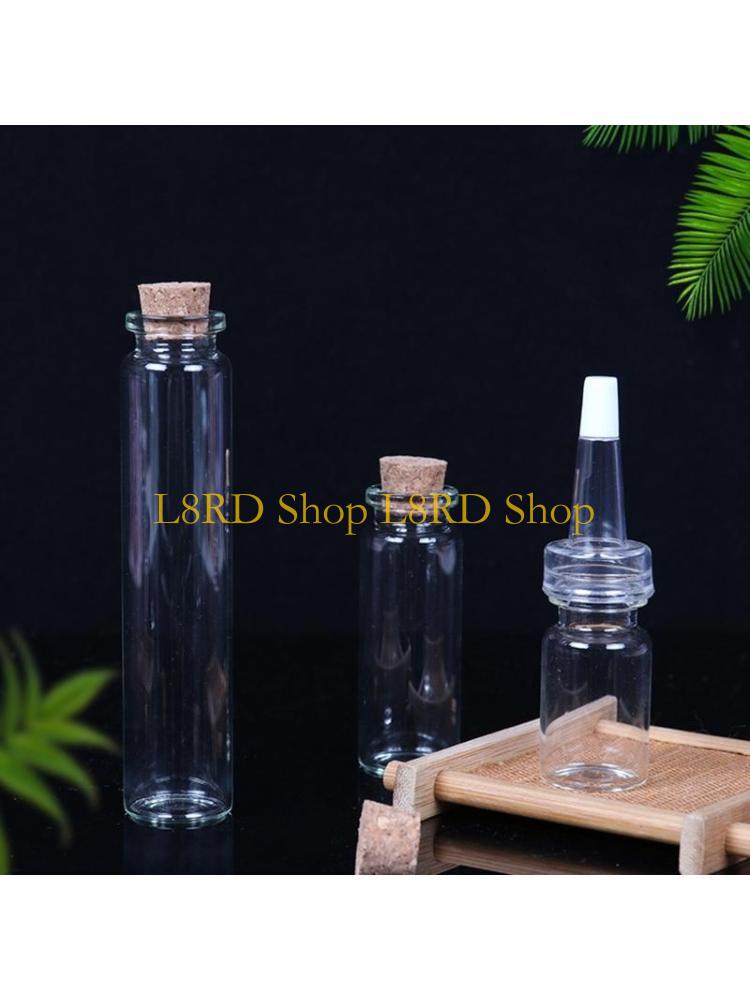 Art Craft Description - L8RD Kleine flessen met kurkstoppers Kleine