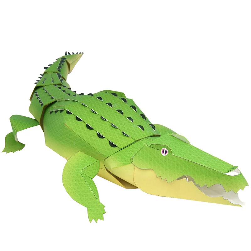 Art Craft Cardboard - Krokodil Vouwen Origami Art Mini Leuke