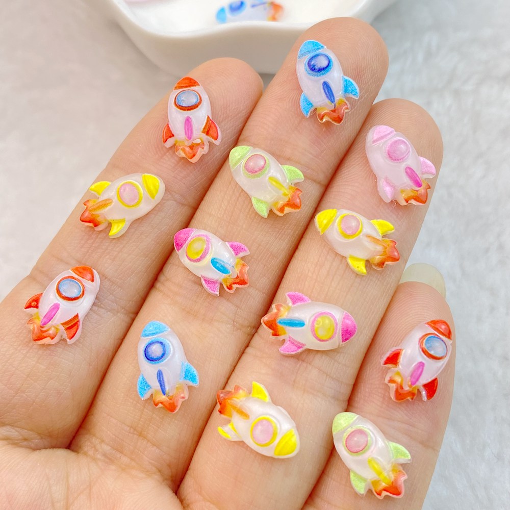 Art And Craft Rocket - 50 Stuks Nieuwe Gemengde Nail Art