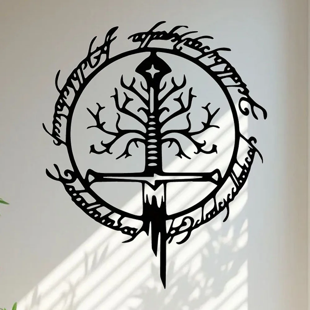 Art Craft Room - CIFBUY Metalen wandkunst Oath Iron Craft