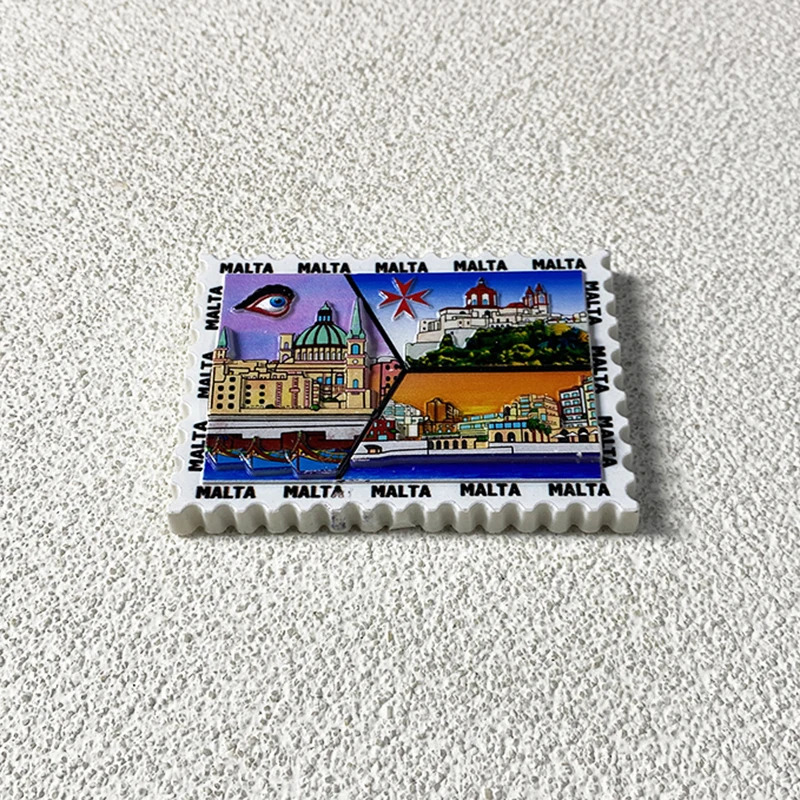 Art Craft Magnet - 1 st, Malta Toeristische souvenirs Woondecoratie