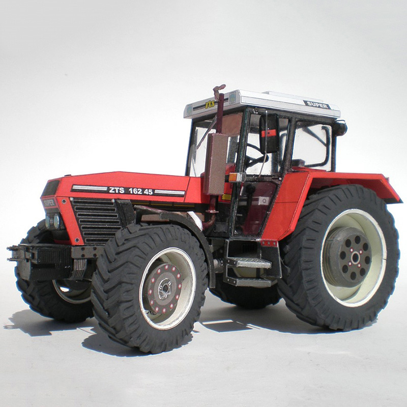 Art Craft Cardboard - Zetor 162 45 Tractor 1:32 Tsjechische