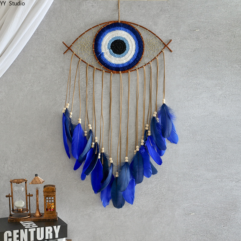 Art Craft & Architecture - Creatieve handgemaakte duivelsoog wandkleden woondecoratie accessoires