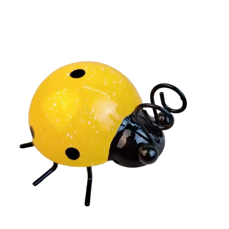 Art Craft Ladybug - Metalen lieveheersbeestje ijzeren kunst handgemaakte metalen