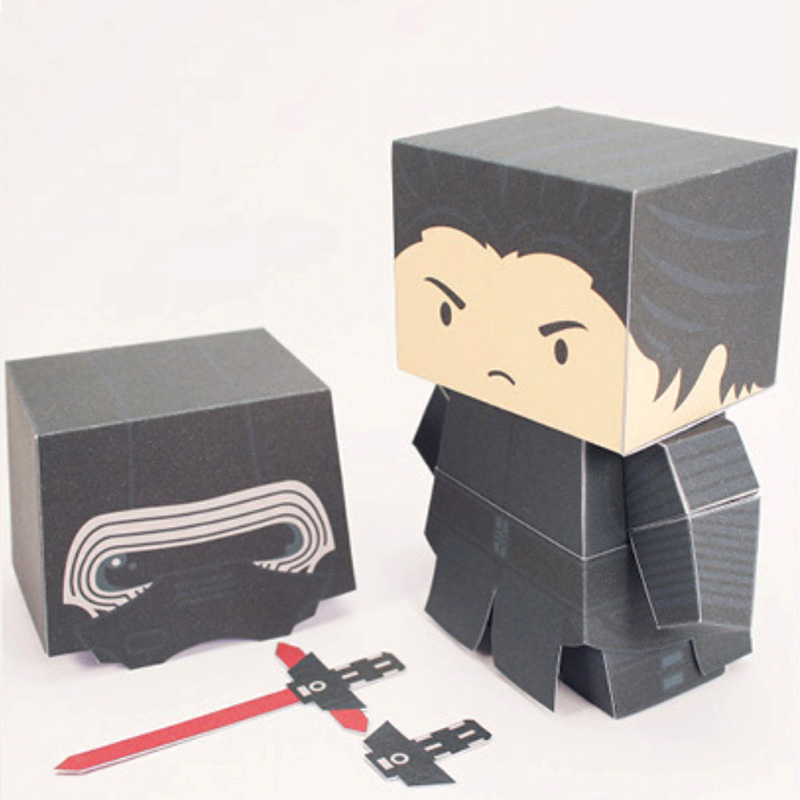 Art Craft Cardboard - Dark Apprentice Papier Model Mini 3D
