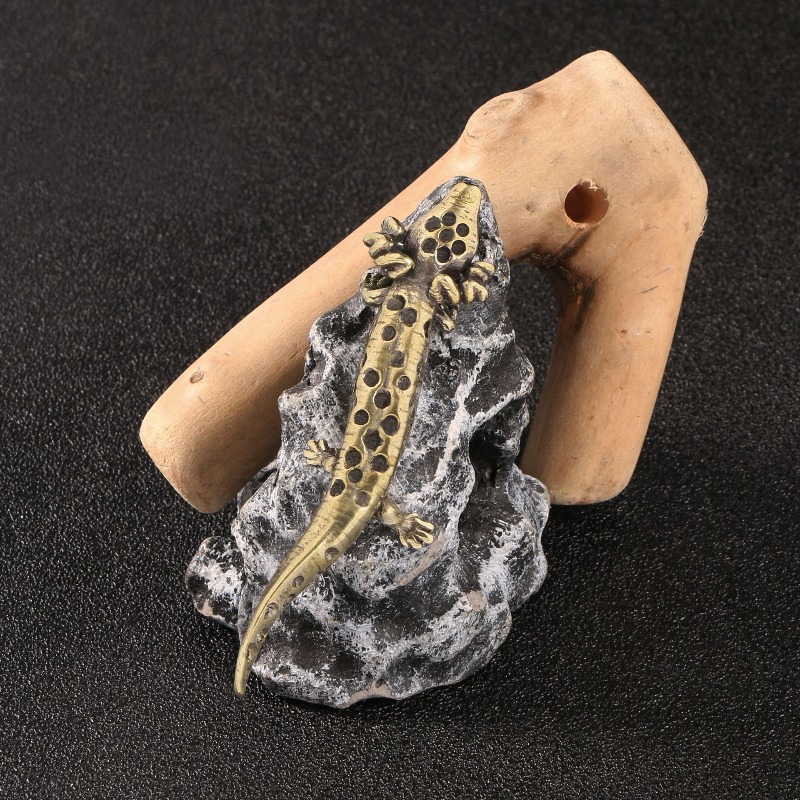 Art Craft Easter - 1PC Creatieve Massief Messing Salamander Ornament