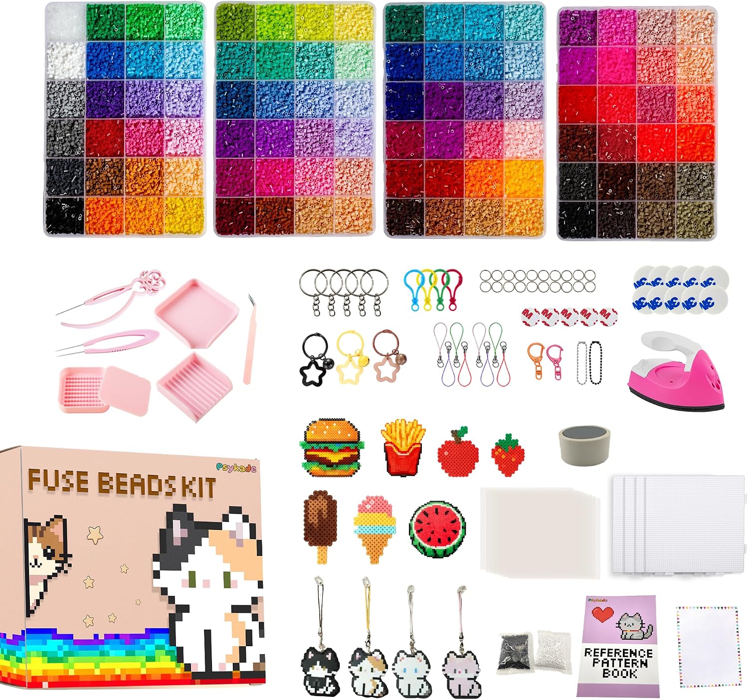 Art Craft & Architecture - Fuse Beads Kit-Easy DIY-96 kleuren 53000
