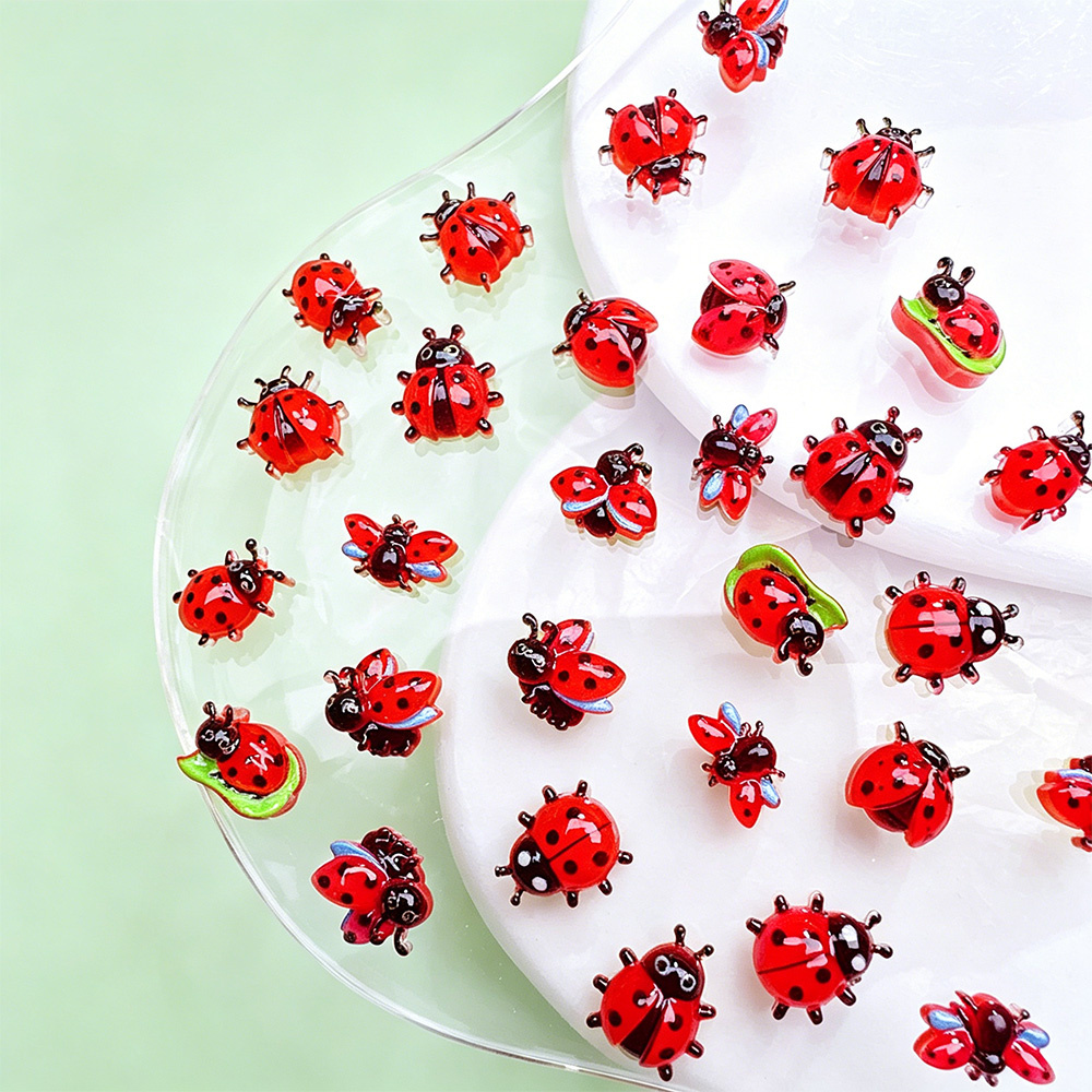 50 stuks 3D mini lieveheersbee - Art Craft Ladybug recensie en prijs