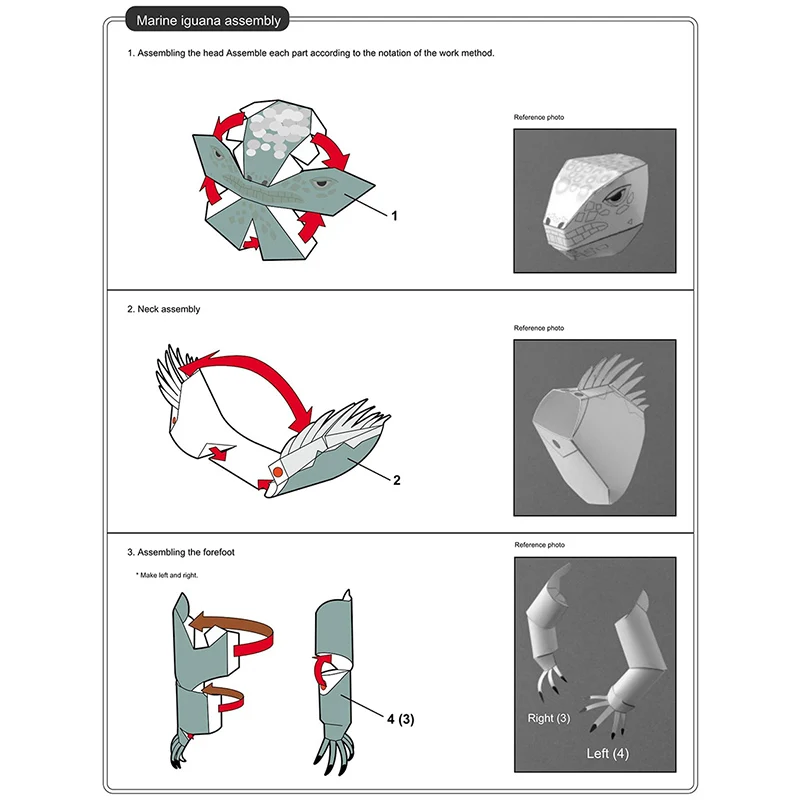 Marine Iguana Origami Art Mini - Art Craft Cardboard recensie en prijs