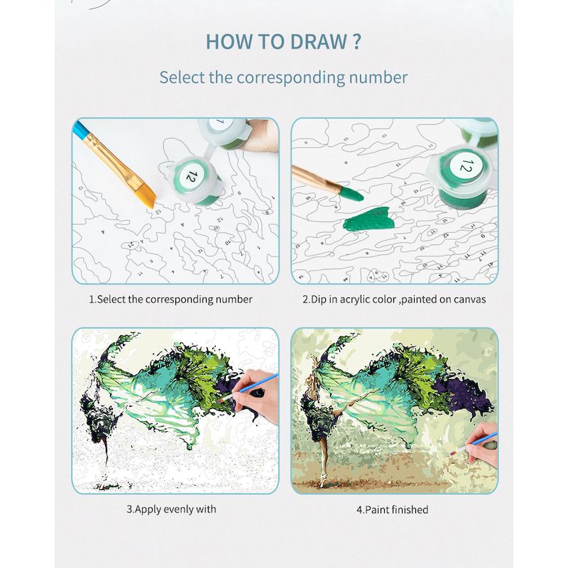 GATYZTORY Strandroos Schildere - Art Craft Ideas For Adults recensie en prijs