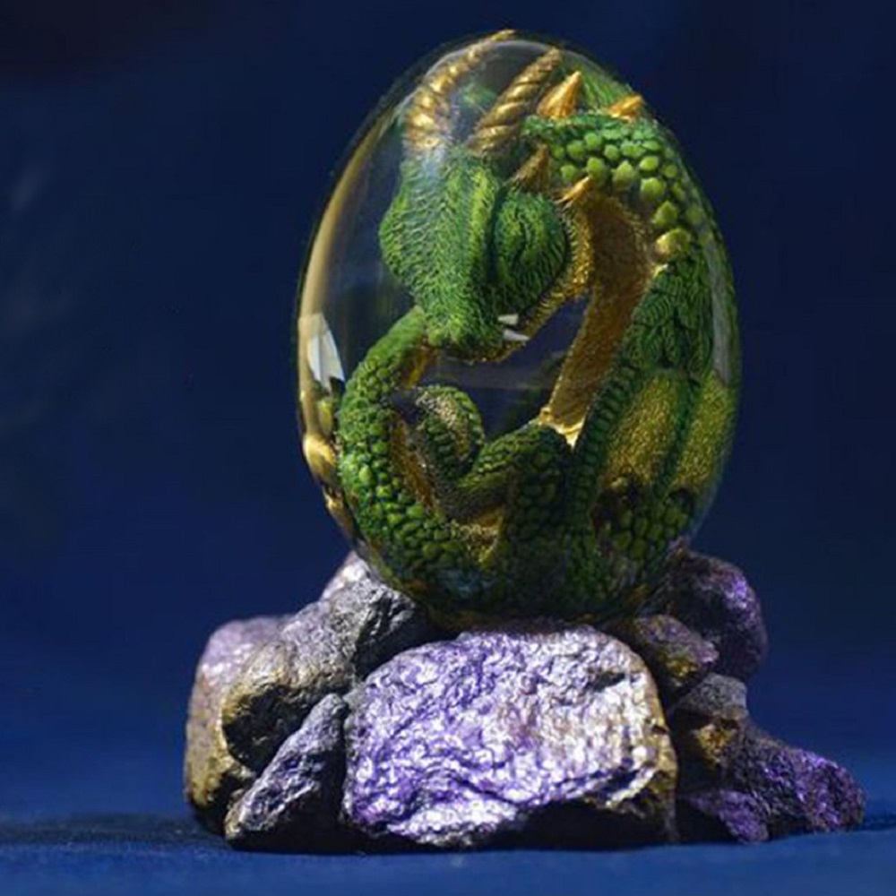 Lava Dragon Egg Standbeeld met - Art Craft Easter recensie en prijs