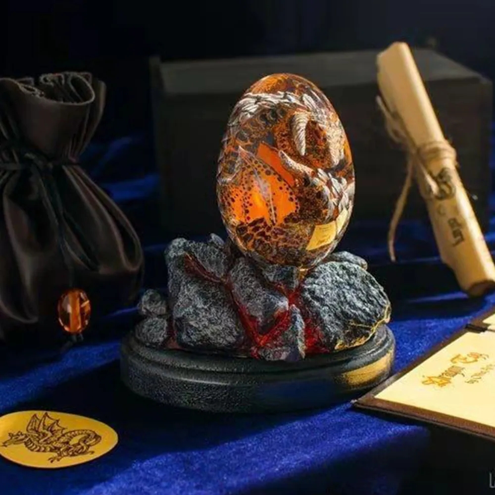 Lava Dragon Egg Standbeeld met - Art Craft Easter recensie en prijs