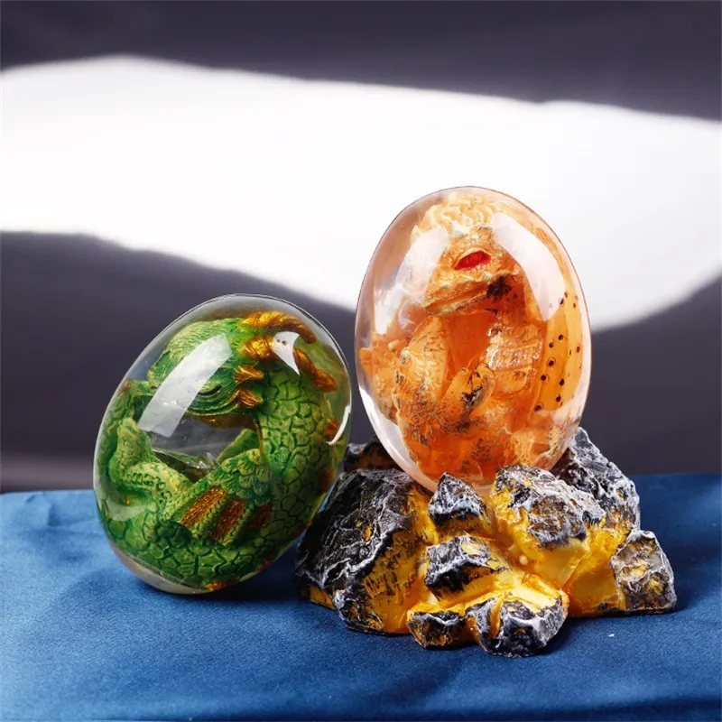 Lava Dragon Egg Standbeeld met - Art Craft Easter recensie en prijs