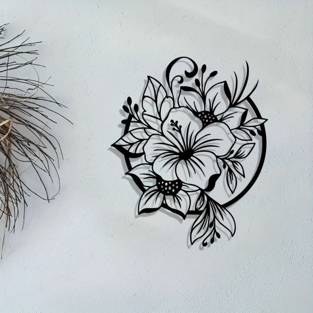 CIFBUY Metalen wandkunst Lelie - Art Craft Room recensie en prijs