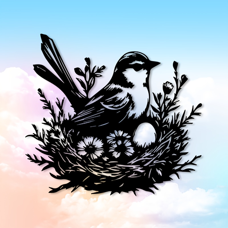 CIFBUY Metalen wandkunst Vogel - Art And Craft For Nursery recensie en prijs