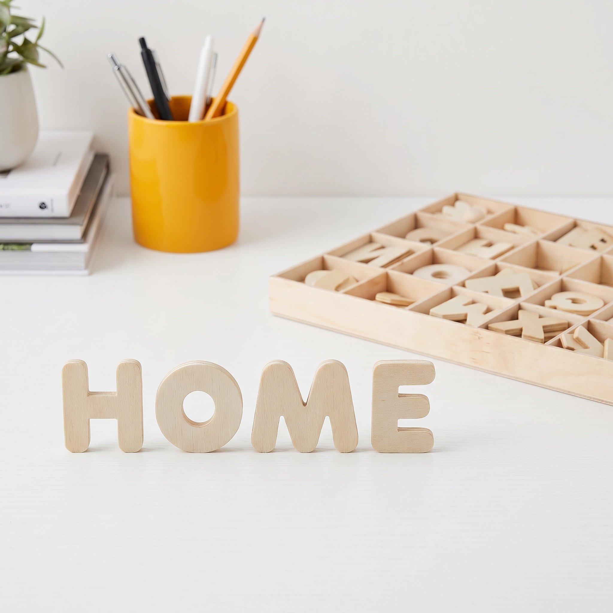 1 set houten alfabetletters, o - Art And Craft For Nursery recensie en prijs