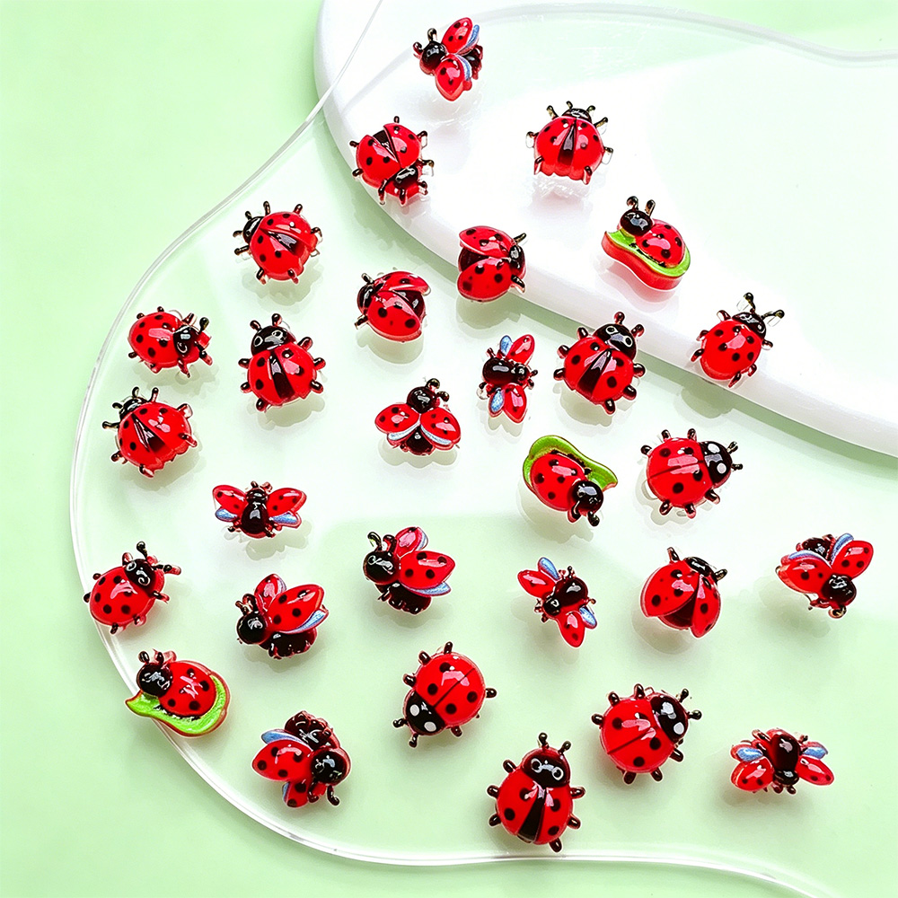 50 stuks schattige cartoon lie - Art Craft Ladybug recensie en prijs