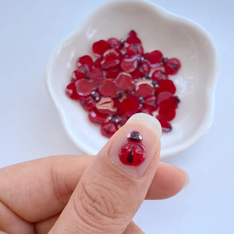 50 stuks nieuwe nail art acces - Art Craft Ladybug recensie en prijs