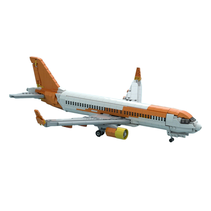 1100 stuks MOC Easy Jet Airbus - Art Craft Easy Ideas recensie en prijs