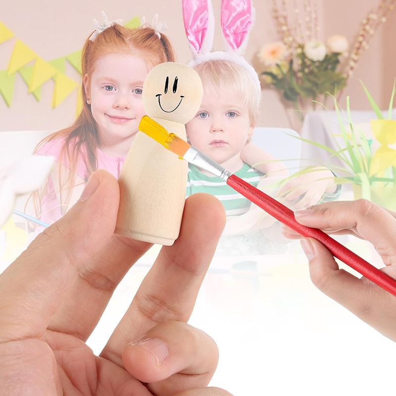 2/5/10 Stuks Houten Peg Pop On - Craft And Art Difference recensie en prijs