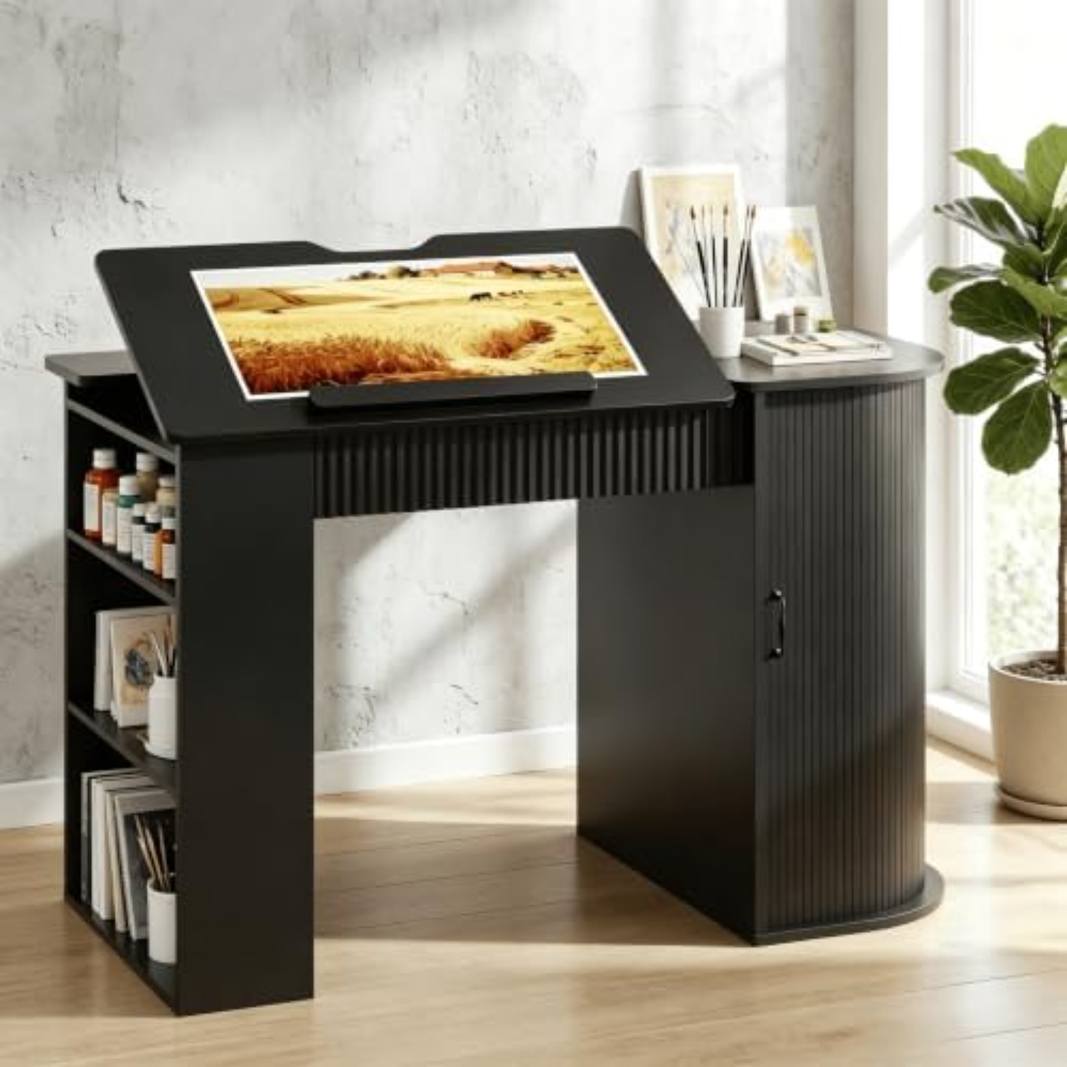 Tekentafel met opbergkast en l - Art Craft & Architecture recensie en prijs