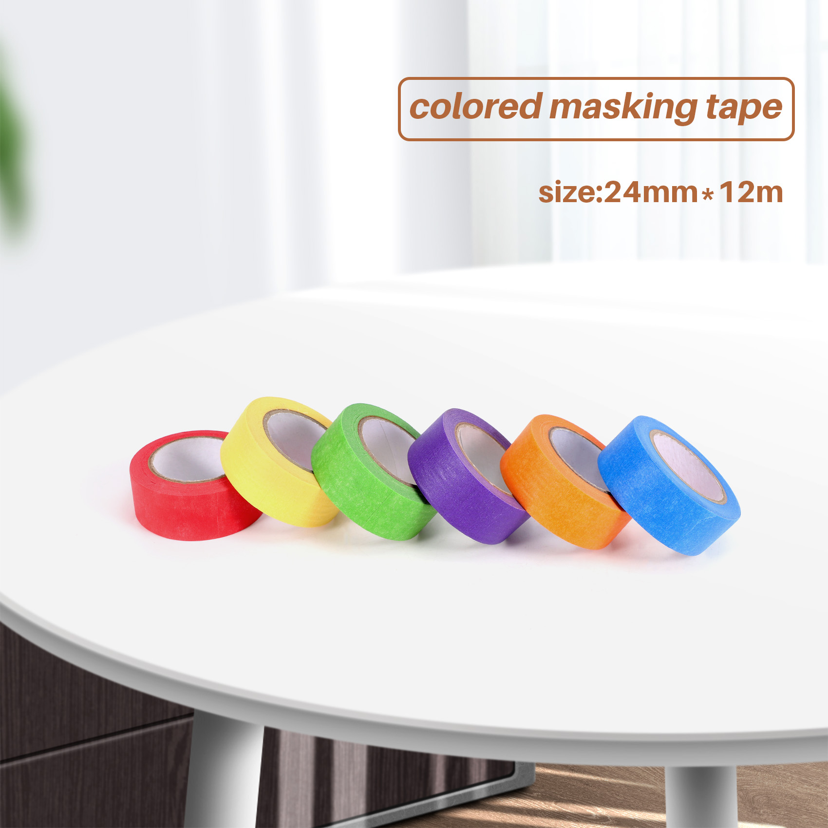 A84E-gekleurde afplaktape, gek - Craft And Art Difference recensie en prijs