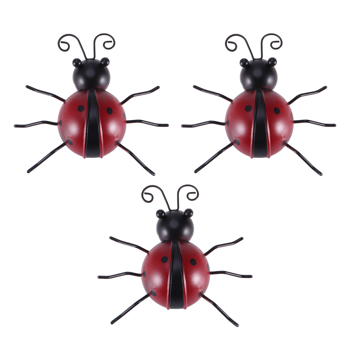 3 stuks lieveheersbeestje aan  - Art Craft Ladybug recensie en prijs