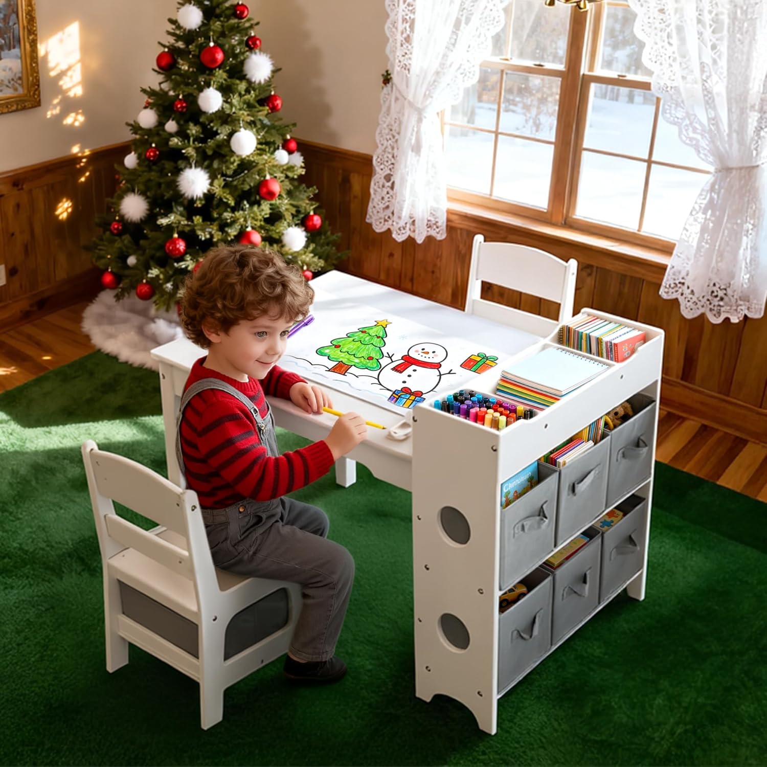 Kinderkunsttafel- en stoelense - Art And Craft For Nursery recensie en prijs