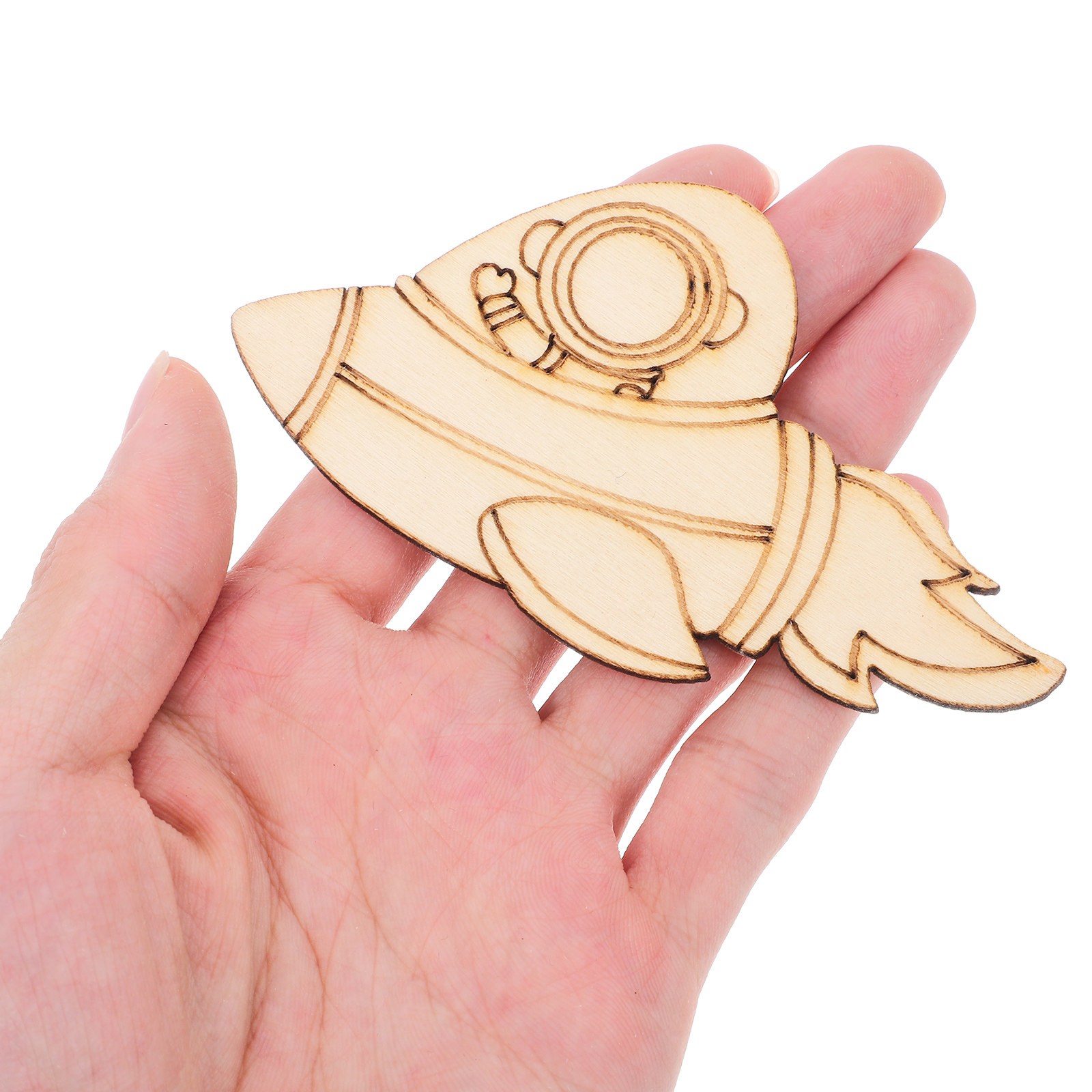 24 stuks houten astronaut rake - Art And Craft Rocket recensie en prijs