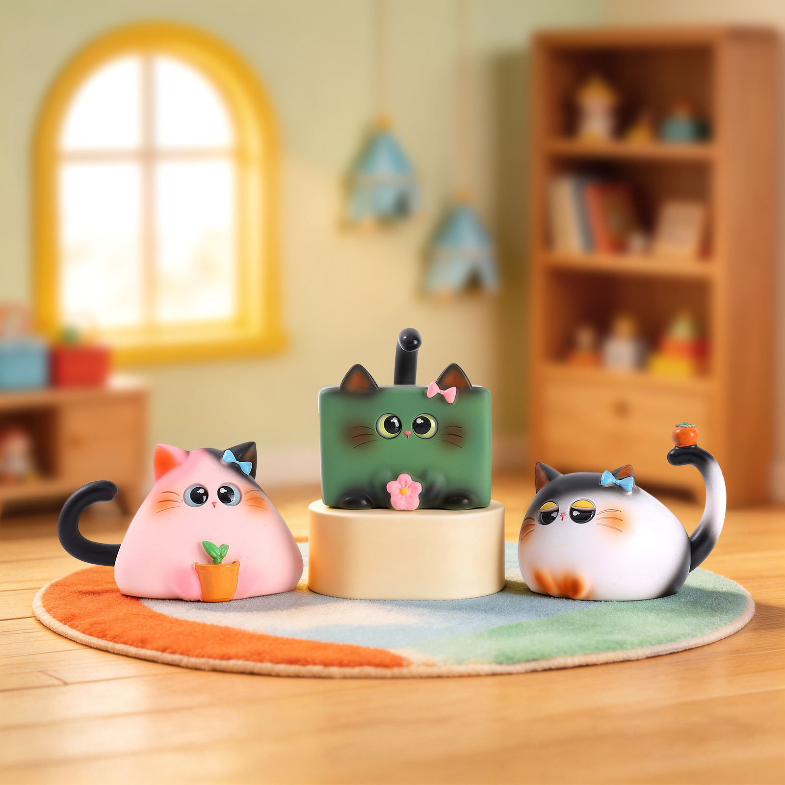 Blind Box Kat Beeldje Hars Cre - Art Craft Room recensie en prijs