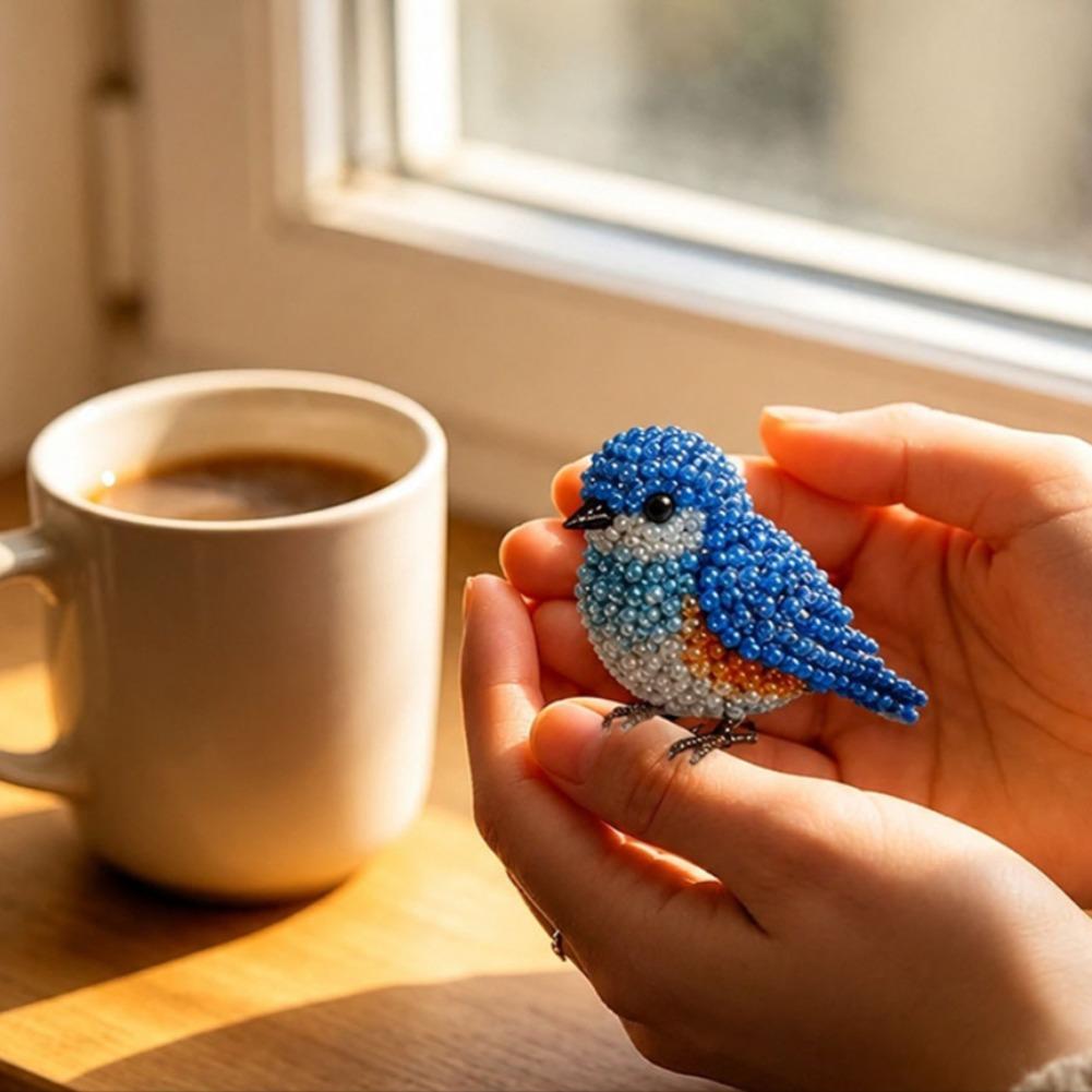 Handgemaakte kralen vogel DIY  - Craft And Art Difference recensie en prijs