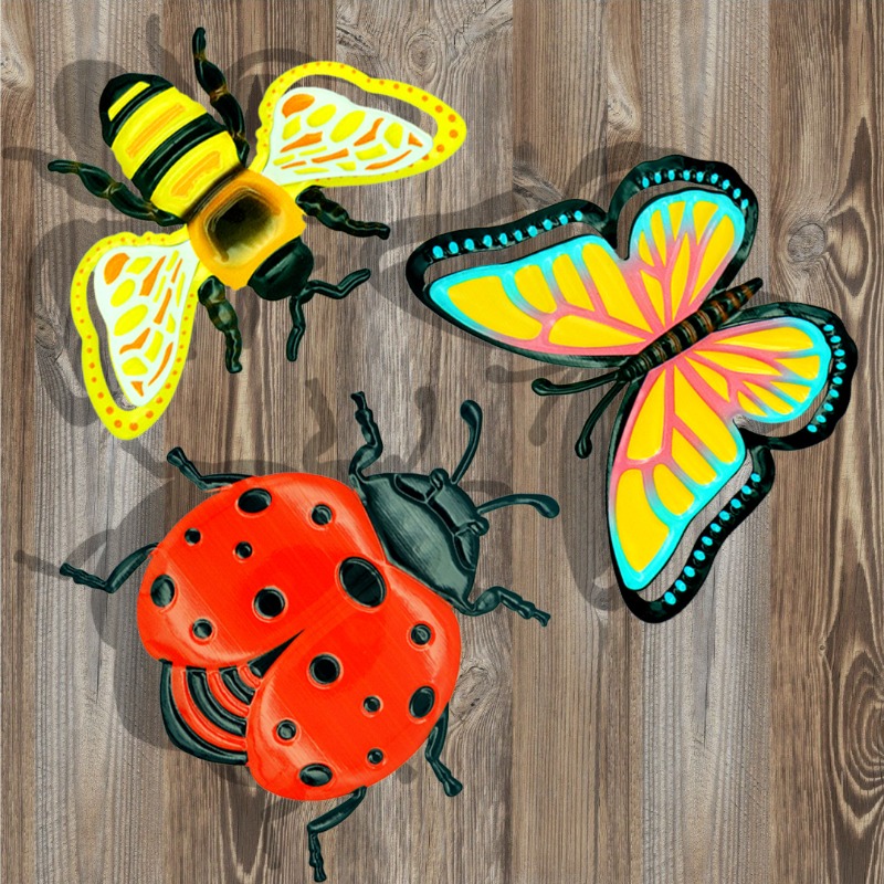 3 STKS Vlinder Ijzer Ambachten - Art Craft Ladybug recensie en prijs