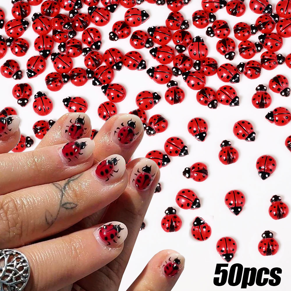50 Stuks 3D Hars Rood Lievehee - Art Craft Ladybug recensie en prijs