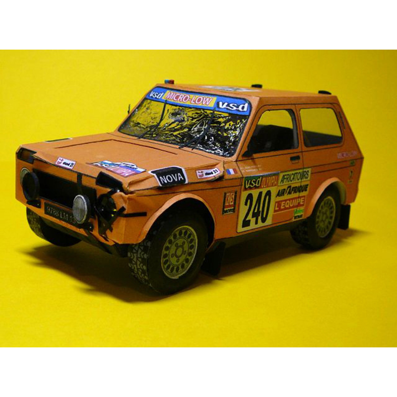 Lada Niva 1985 1:32 Dakar Rall - Art Craft Cardboard recensie en prijs