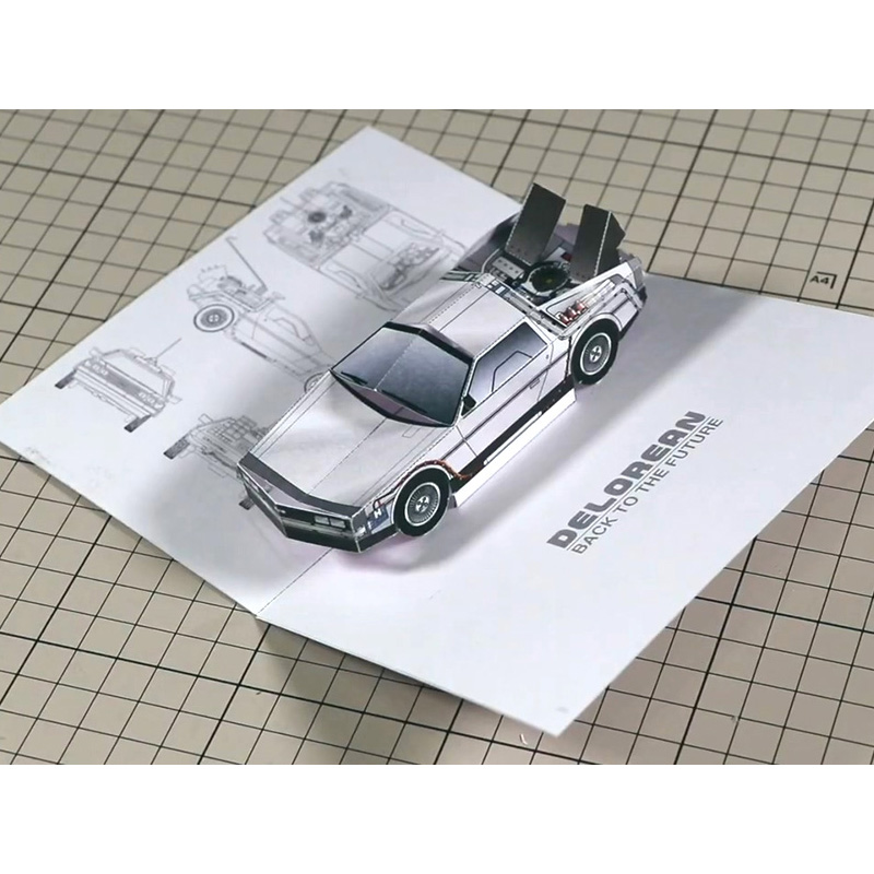 Terug Naar De Toekomst Pop-Up  - Art Craft Cardboard recensie en prijs