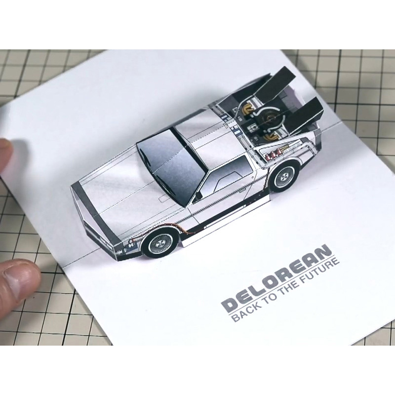 Terug Naar De Toekomst Pop-Up  - Art Craft Cardboard recensie en prijs