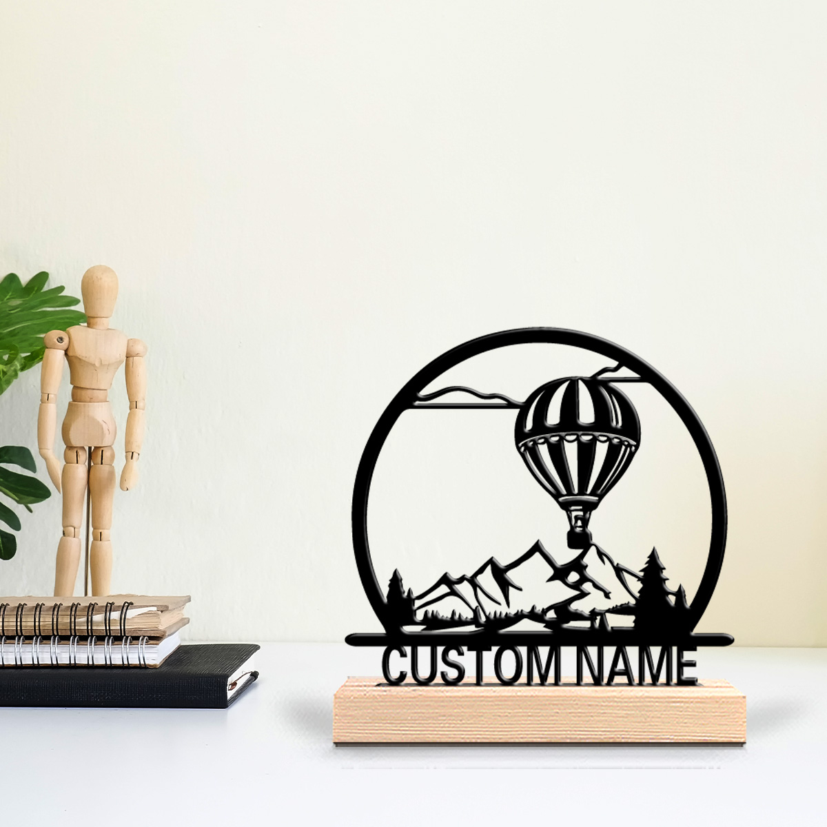 1 stuk Heteluchtballon Geperso - Art Craft Material recensie en prijs