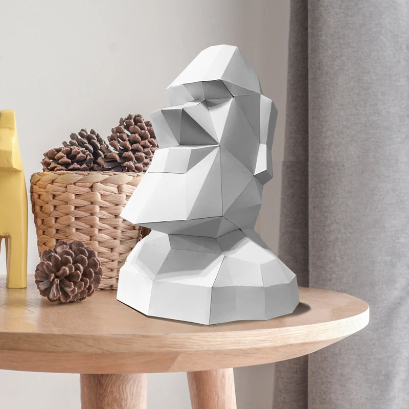Groot Formaat Paaseiland Moai  - Art Craft Easter recensie en prijs