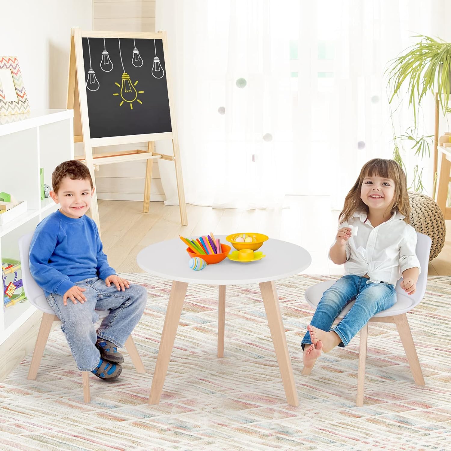 Kindertafel- en stoelenset 3-d - Art Craft Activities For Preschoolers recensie en prijs