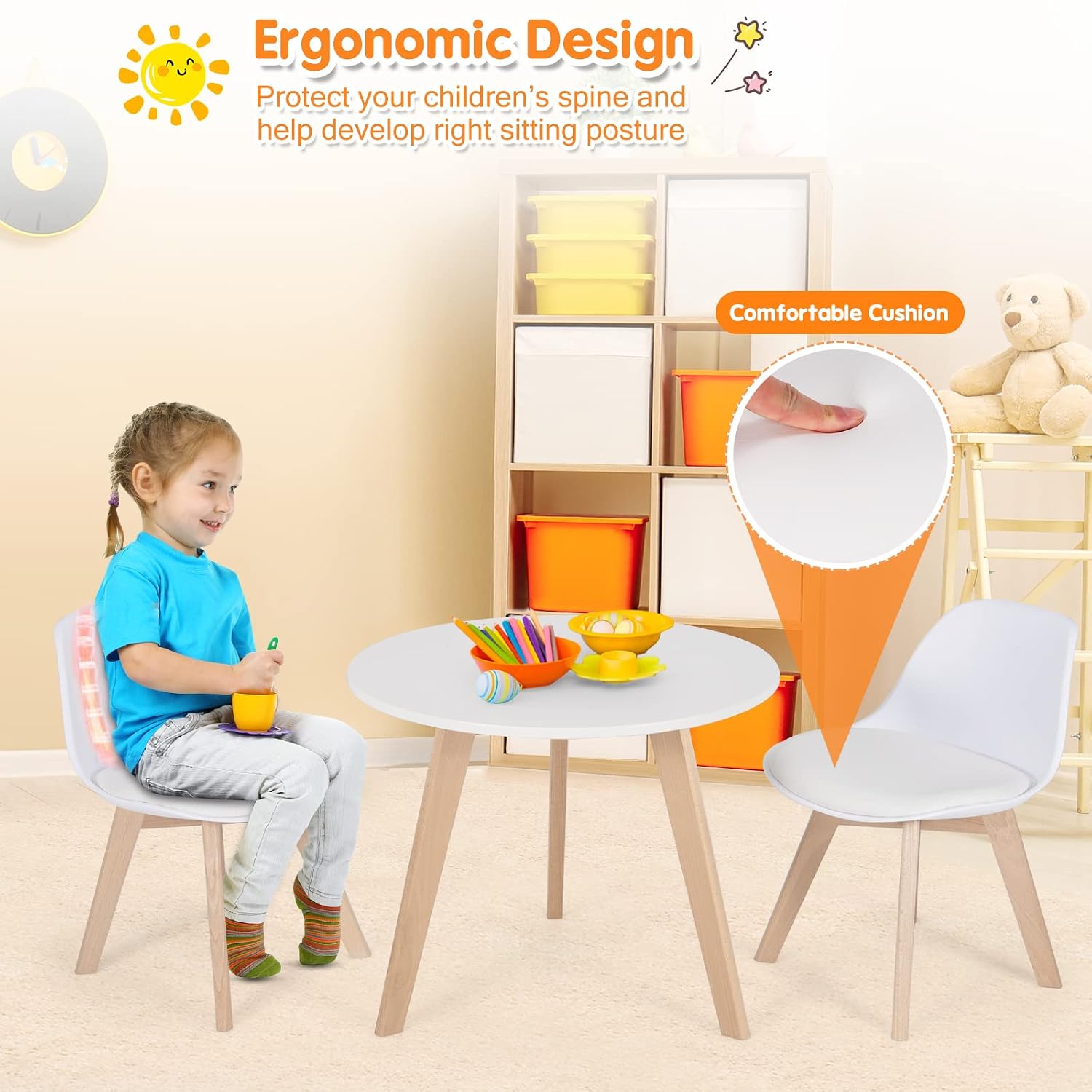 Kindertafel- en stoelenset 3-d - Art Craft Activities For Preschoolers recensie en prijs