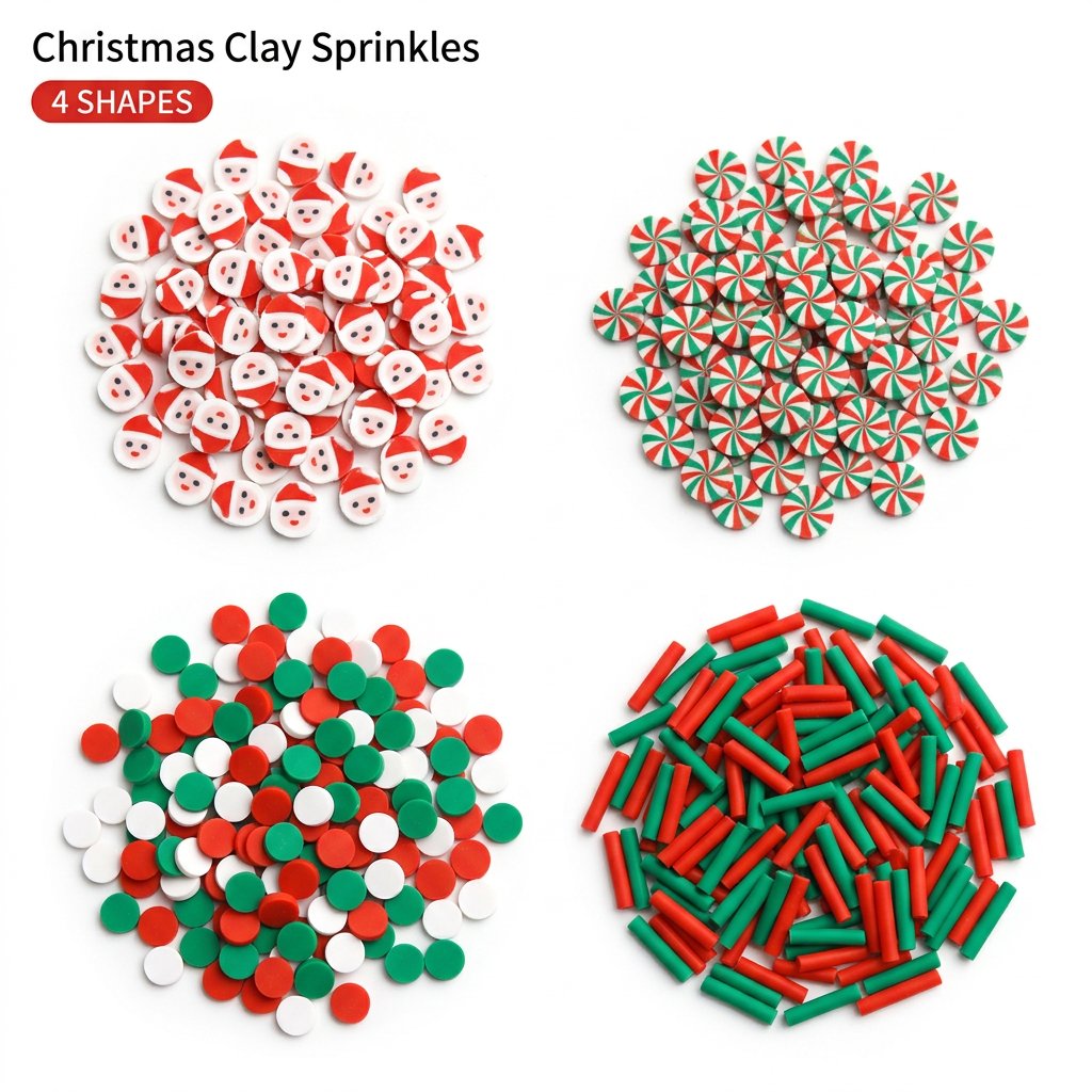 250 stuks Kerst Polymer Clay S - Art Craft Easter recensie en prijs
