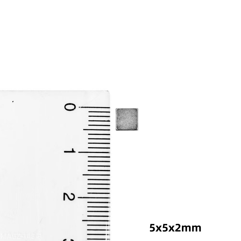 5x5x2mm N35 Neodymium magneet  - Art Craft Magnet recensie en prijs