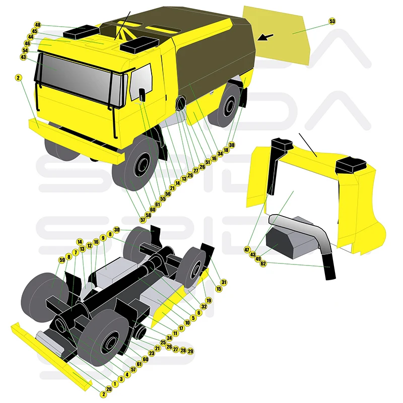 Tatra 815 2008 Truck 1: 53 Dak - Art Craft Cardboard recensie en prijs