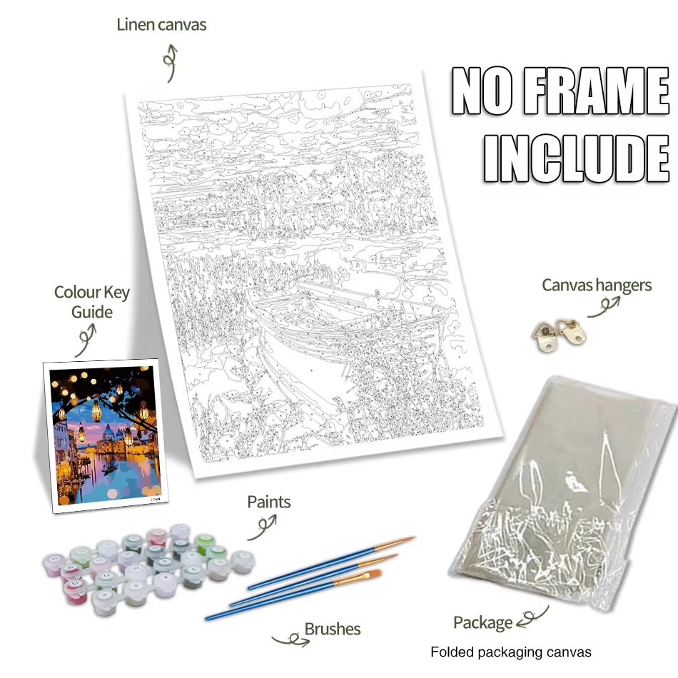 GATYZTORY Schilderen op nummer - Art Craft Ideas For Adults recensie en prijs