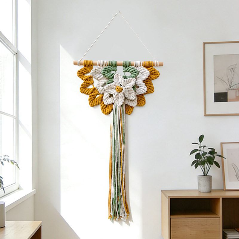 Geweven wandhanger Boho geomet - Art And Craft For Nursery recensie en prijs