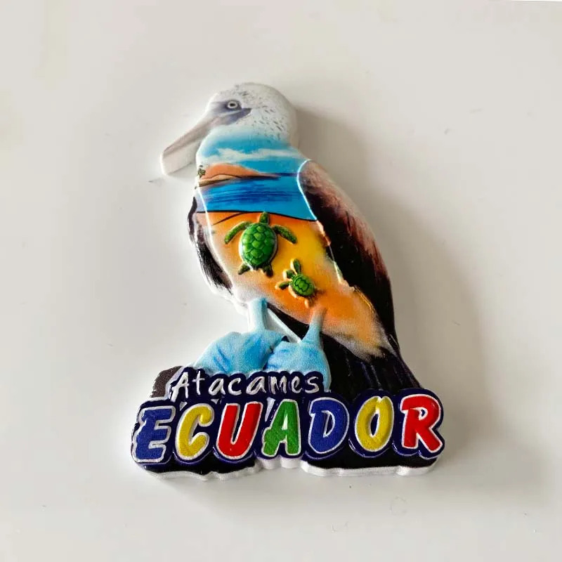 1 stuk, Ecuador Reis-souvenirs - Art Craft Magnet recensie en prijs