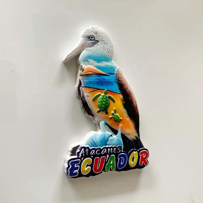 1 stuk, Ecuador Reis-souvenirs - Art Craft Magnet recensie en prijs