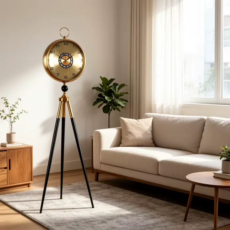 Zwarte gouden tripod staande k - Art Craft Room recensie en prijs